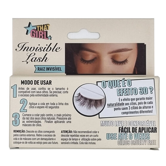 INVISIBLE LASH 3D CILIOS POSTI�OS SUPER